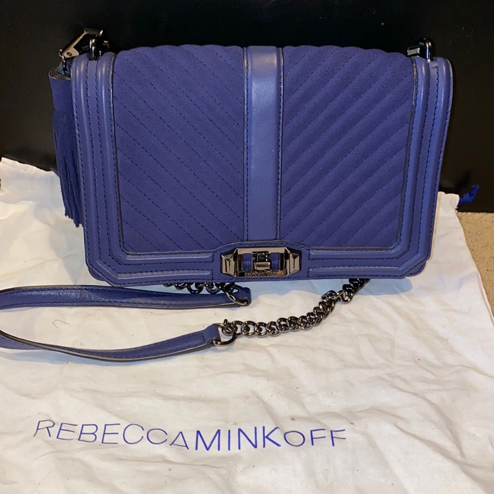 Rebecca minkoff cross body blue